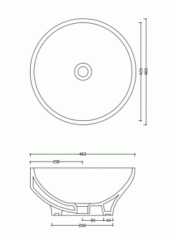 LAVABO ROUND 